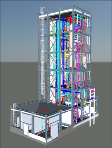 Modular refinery structure installation