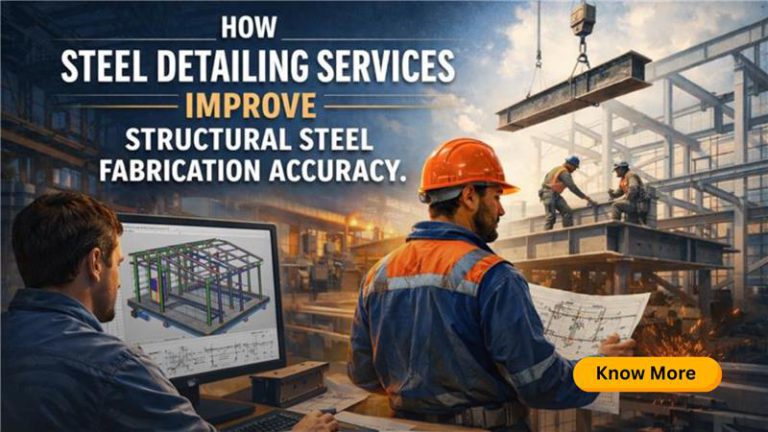 How Steel Detailing Services Improve Structural Steel Fabrication Accuracy