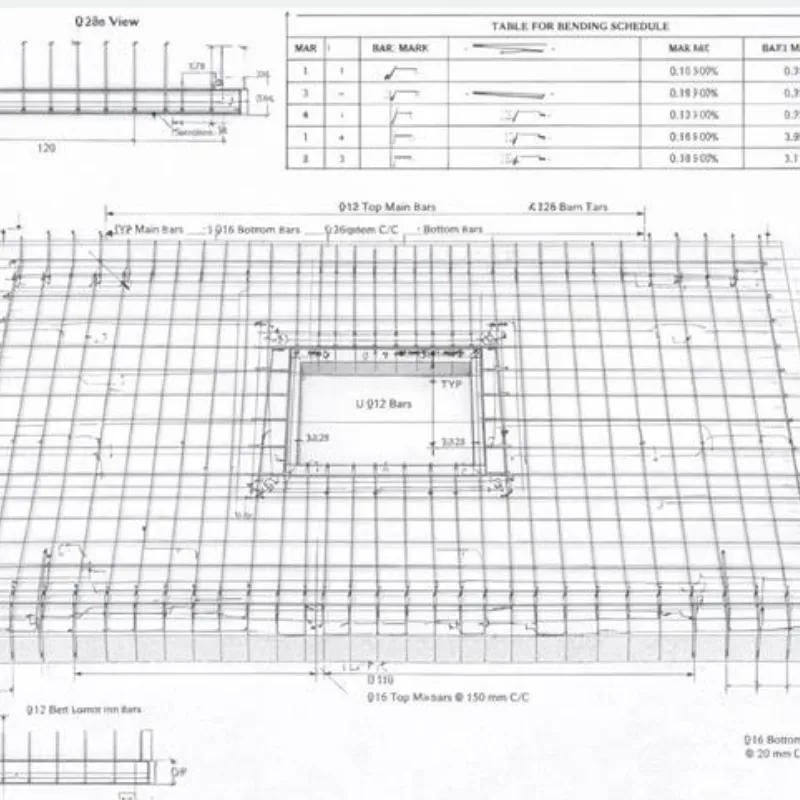 2D Rebar Detailing In brRebar CAD Cads RC