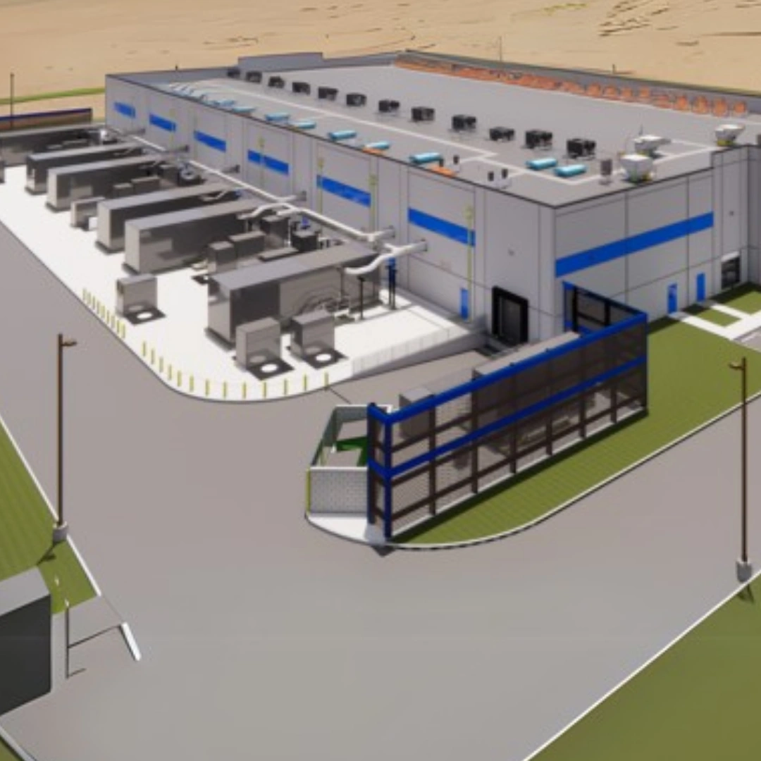 Electrical BIM modeling and cloud-based coordination for data center project in USA