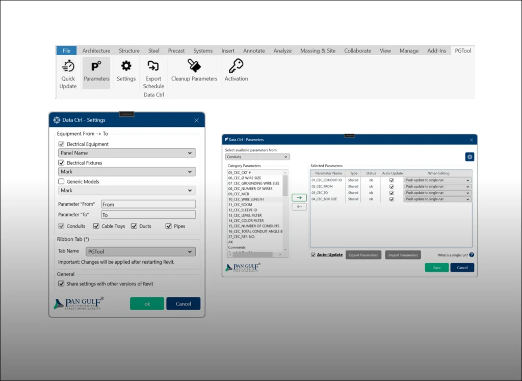 Electrical Element Parameter Automation