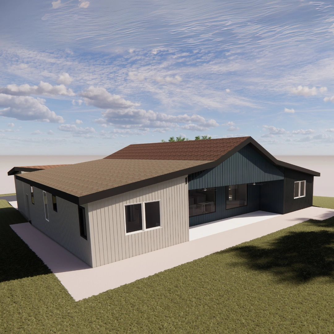 LOD 300 Revit modular residential model for Foote project