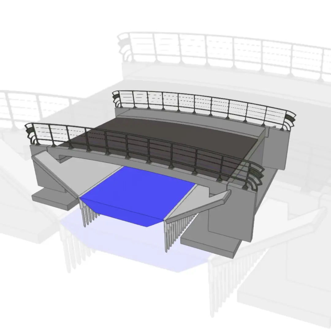 Precast modeling for bridge infrastructure project by Pan Gulf Technologies