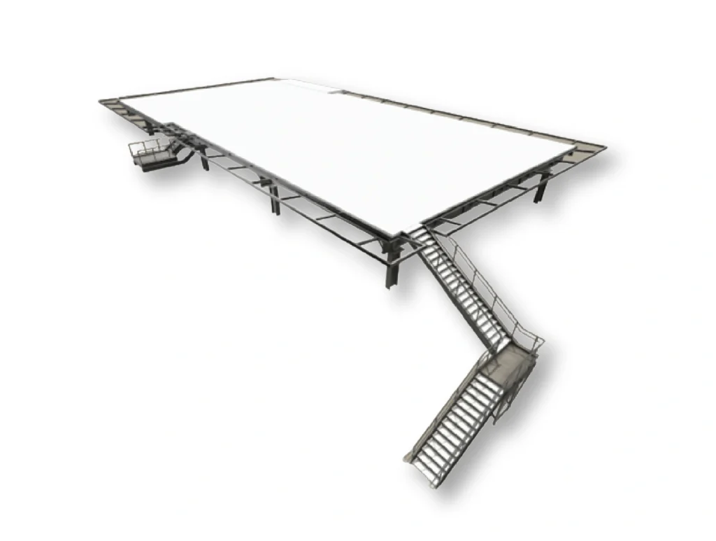 Steel Detailing Helipad Project 1