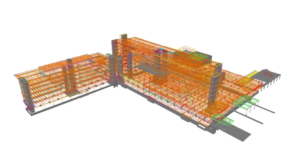 Steel Detailing Hospital Project 2
