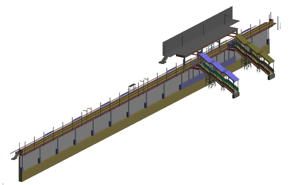 Steel Detailing Station Project, USA 2