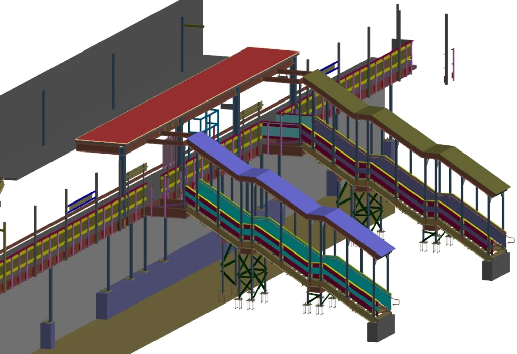 Steel Detailing Station Project, USA 3