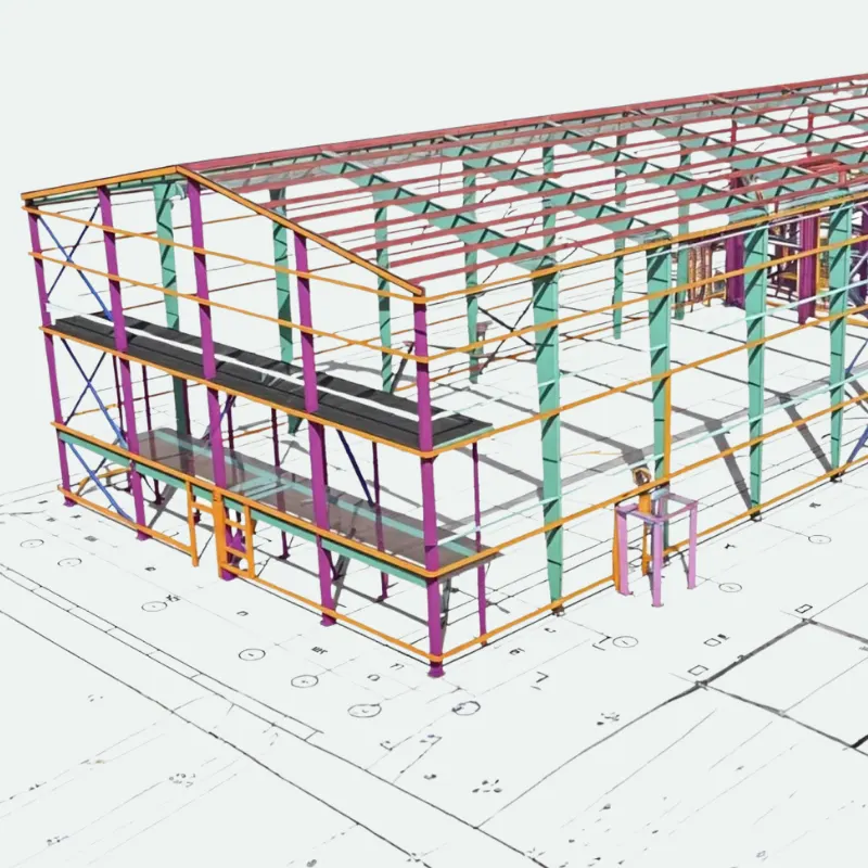 Structural Steel Detailing 2D & 3D