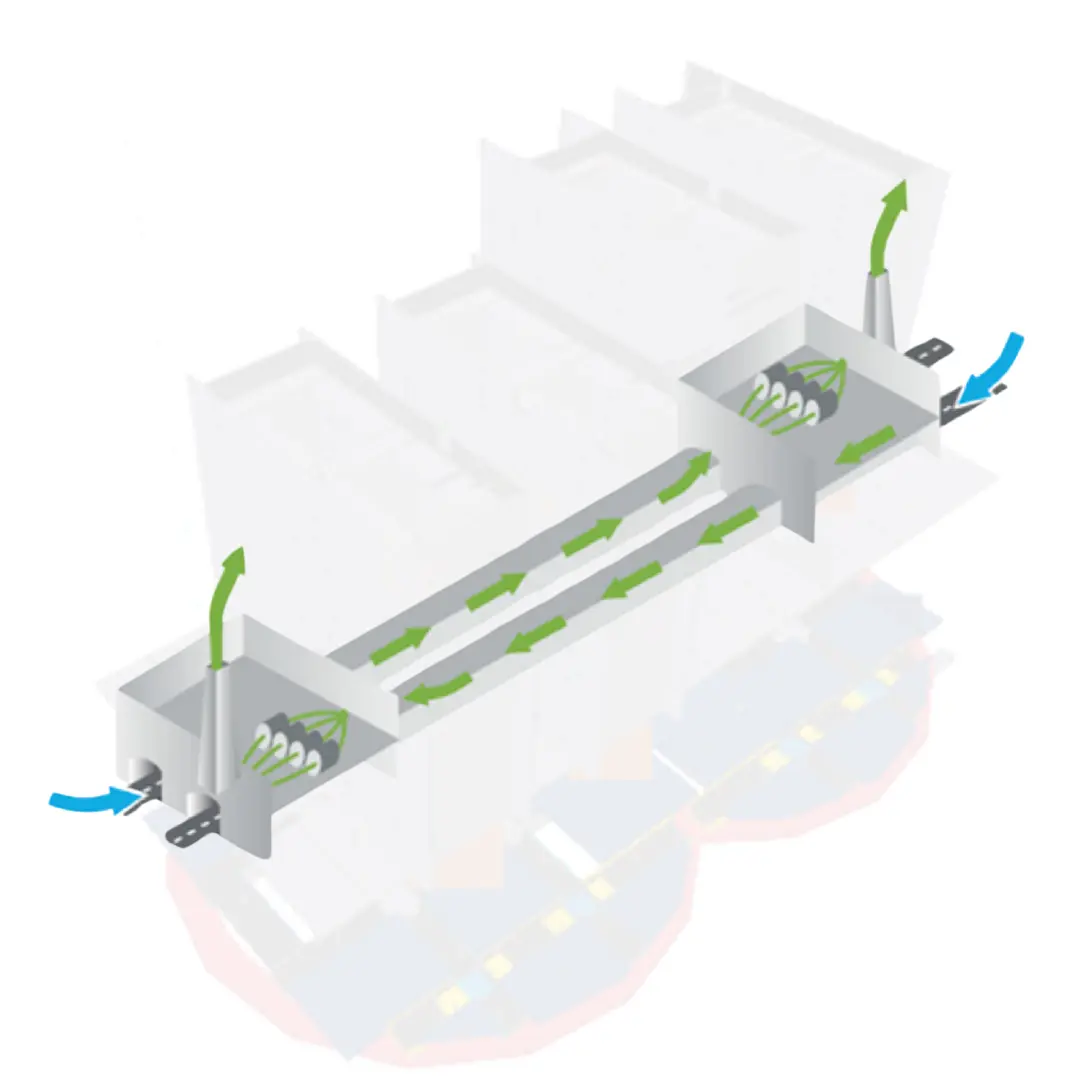 Tekla-modeled precast components for Sydney’s underground motorway ventilation building