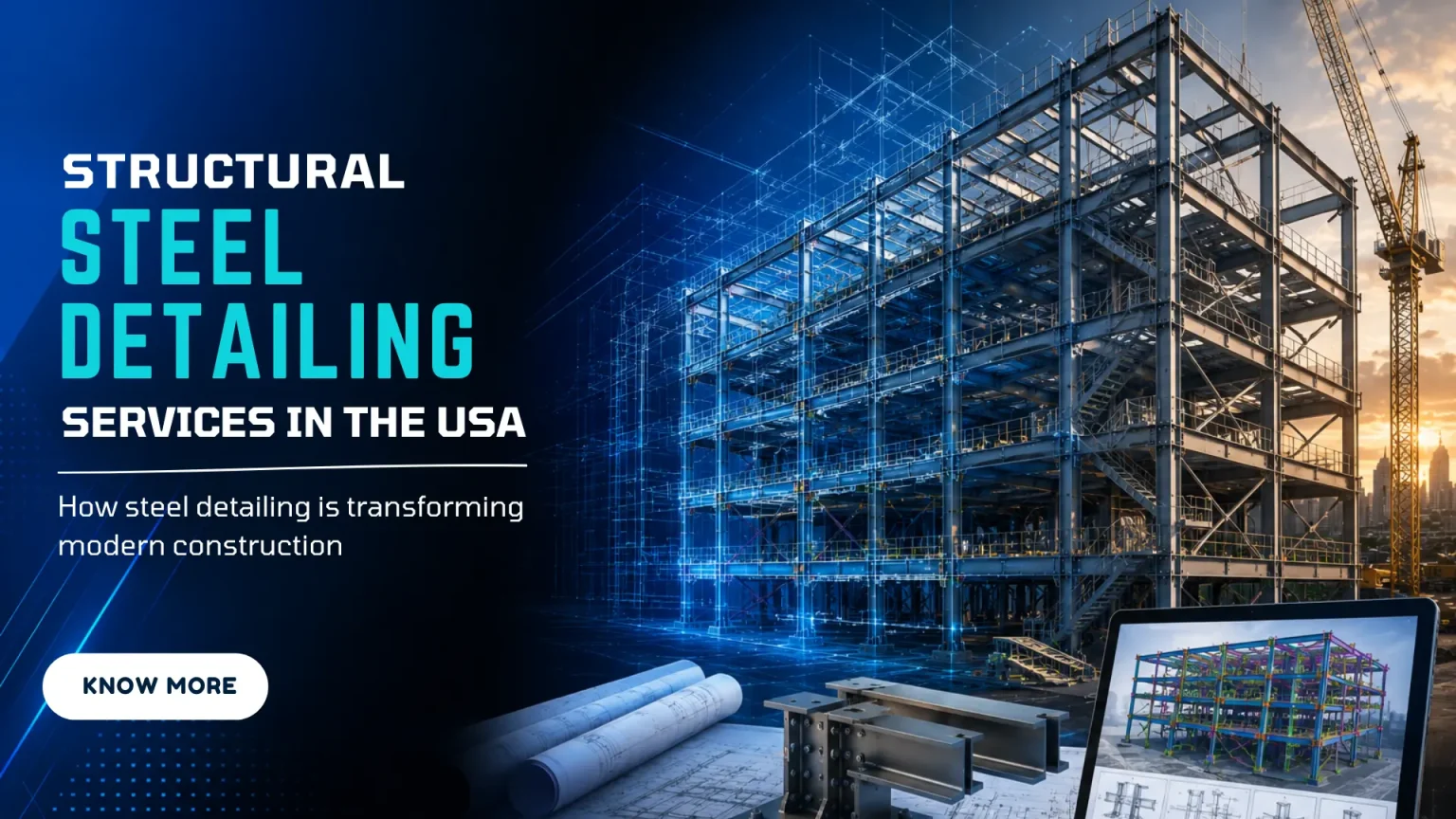 Structural Steel Detailing Services in USA