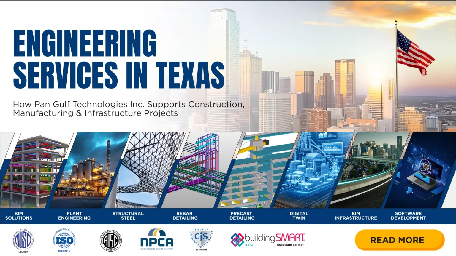 Engineering Services in Texas by Pan Gulf Technologies Inc.